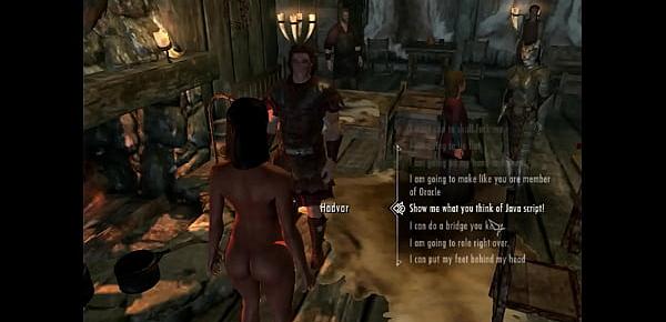  Skyrim - Animated Prostitution - Part 4 (Temp Character Change)